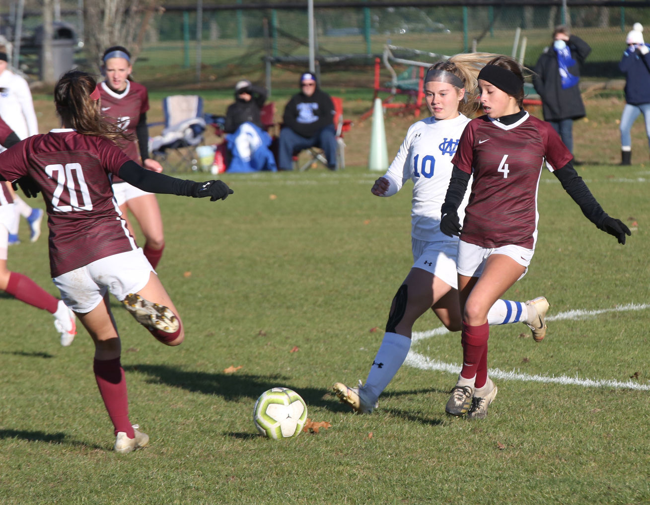 Wildwood Caholic Cedar Creek girls soccer